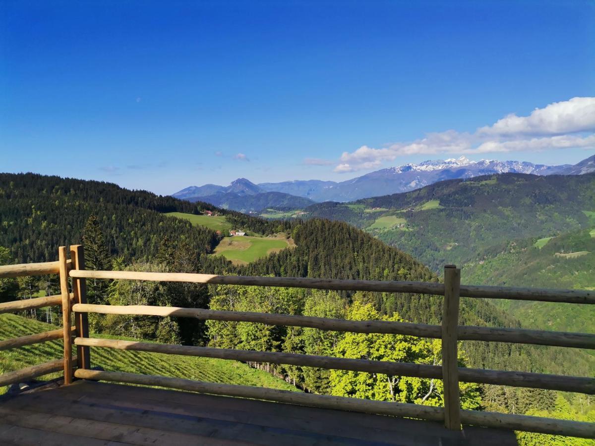 Farmstay&Glamping Visocnik Ljubno Eksteriør billede