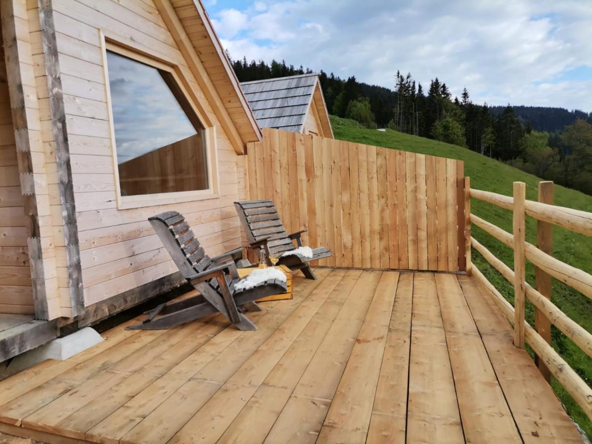 Farmstay&Glamping Visocnik Ljubno Eksteriør billede