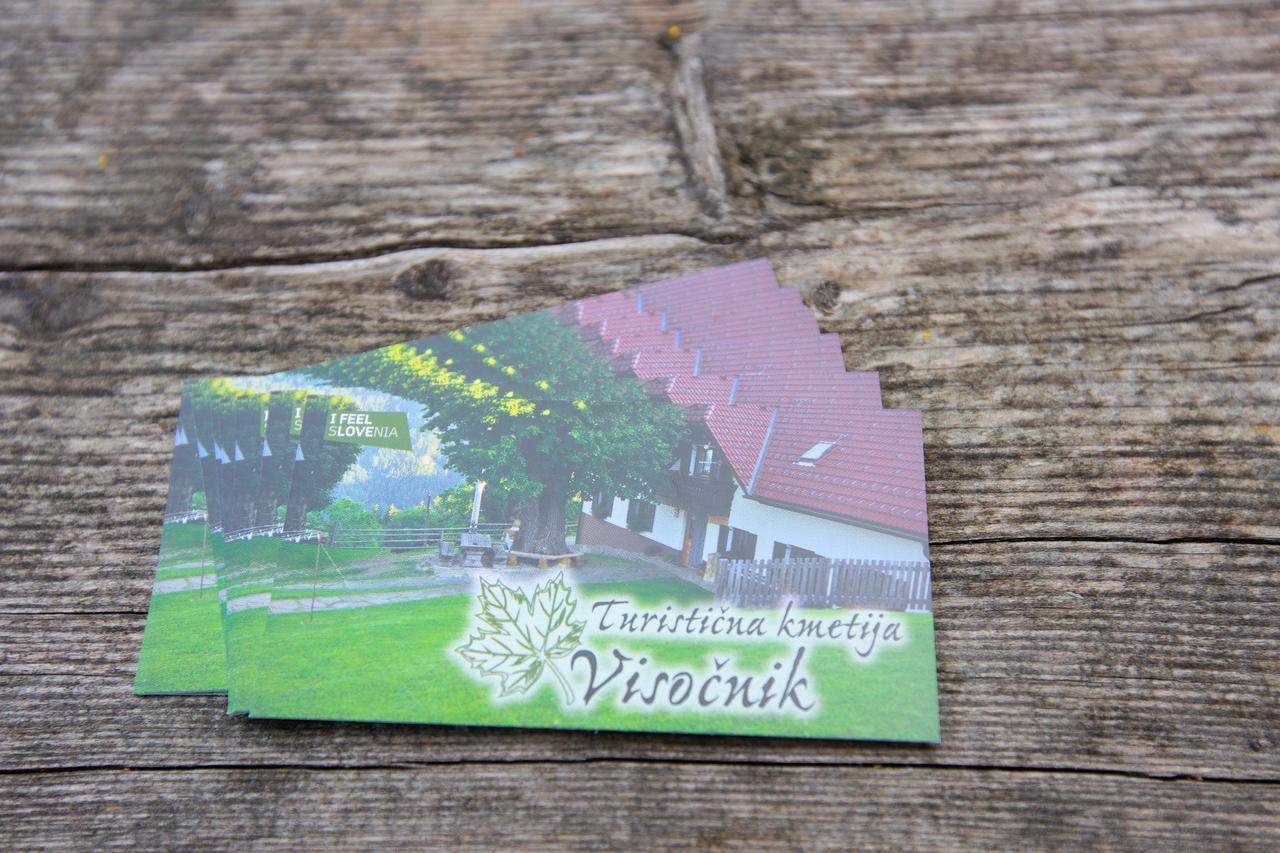 Farmstay&Glamping Visocnik Ljubno Eksteriør billede