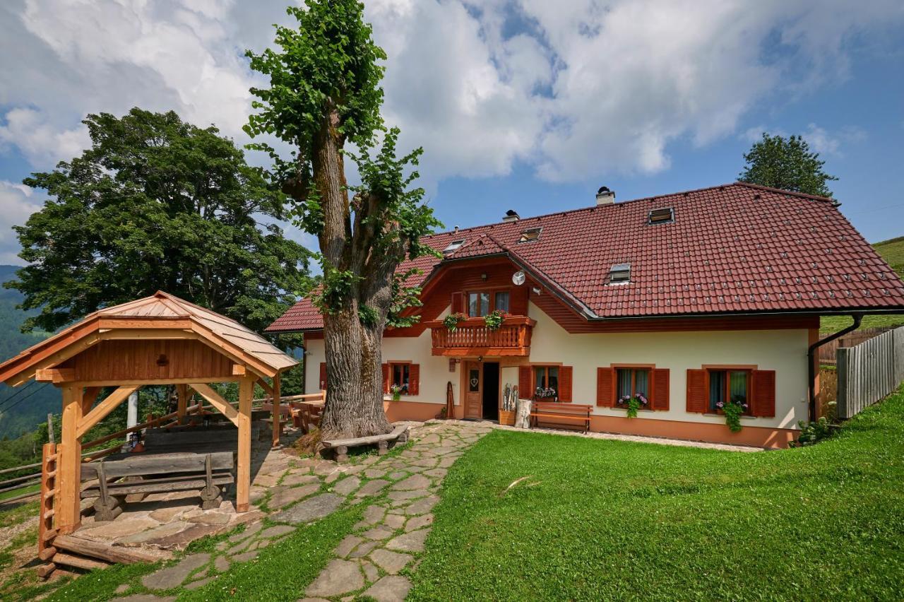 Farmstay&Glamping Visocnik Ljubno Eksteriør billede